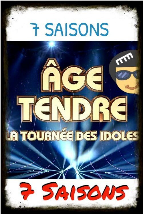 Póster oficial de Age tendre, la tournée des Idoles (2006) - Family