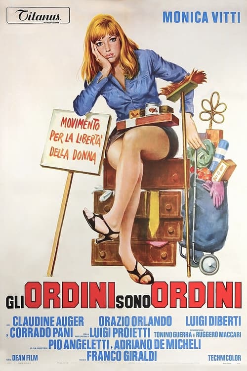 Poster Gli ordini sono ordini 1972
