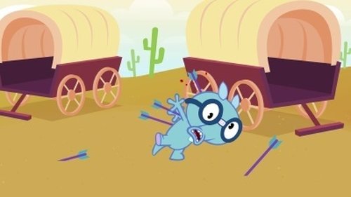 Escena del episodio 9 de la temporada 4 de la serie Happy Tree Friends