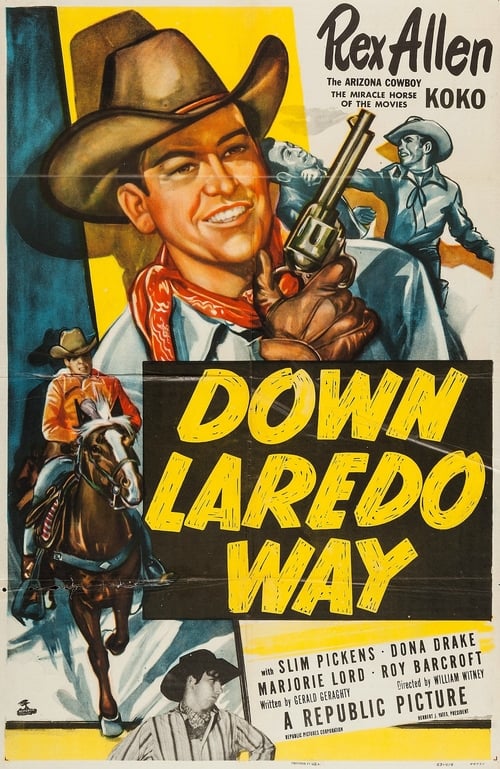 Down Laredo Way Movie Poster Image