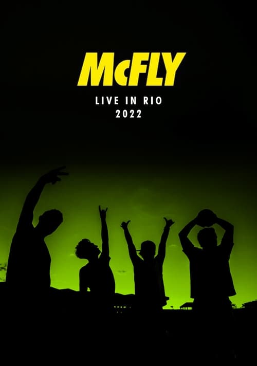 Poster McFly Live in Rio 2022 