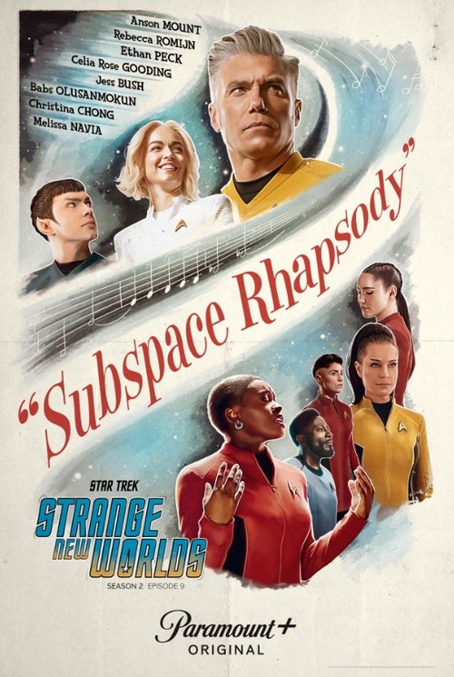 Star Trek: Strange New Worlds - Subspace Rhapsody cover