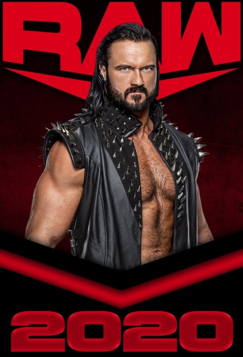 Póster de la temporada 28 de la serie WWE Raw