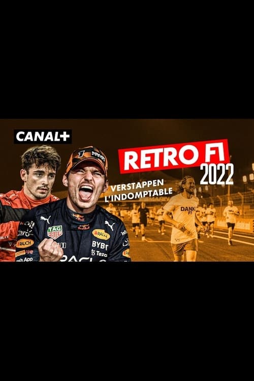 Poster Rétro F1 2022 : Verstappen l'indomptable 2022