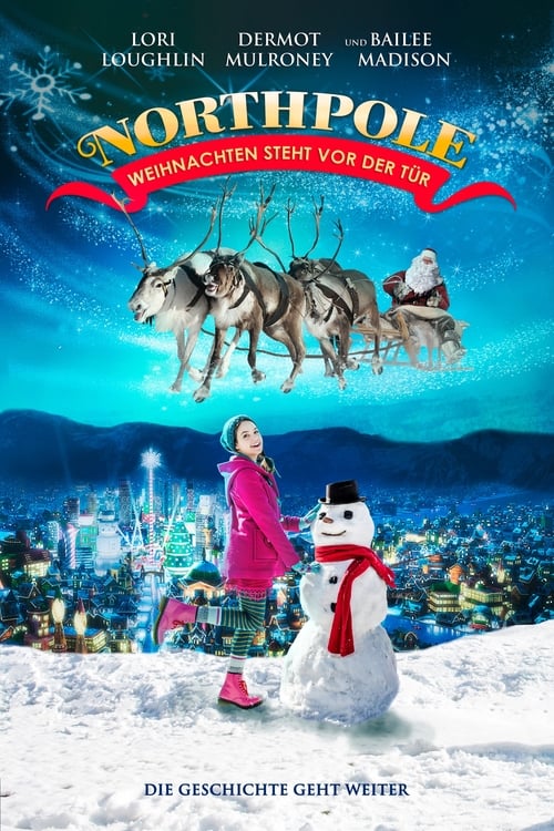 Northpole - Weihnachten geöffnet poster