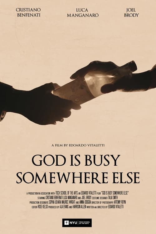 Poster do filme God Is Busy Somewhere Else