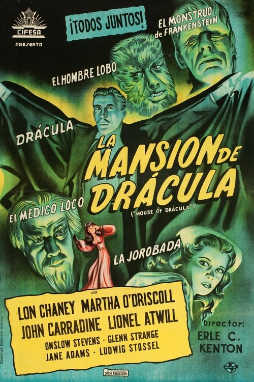 House of Dracula poster