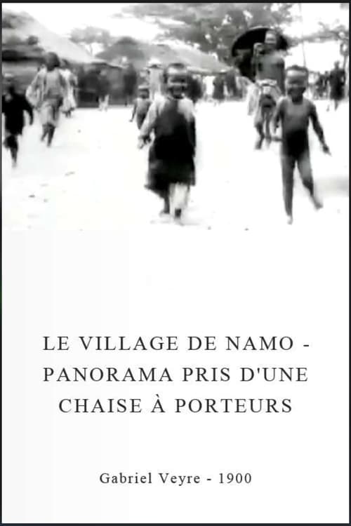 Le village de Namo - Panorama pris d'une chaise à porteurs (1900)