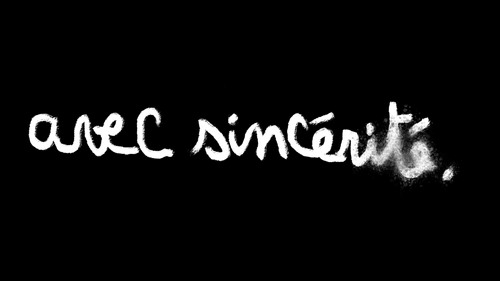 je veux plus parler.