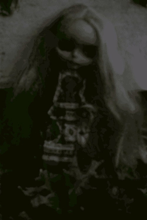 A Day in the Life of a Blythe Doll Poster Blur