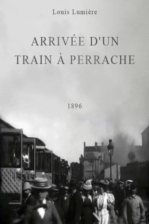 Arrivée d'un train à Perrache (1896) poster