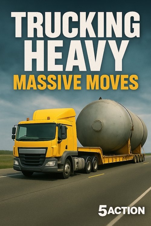 Poster for Trucking Heavy: Massive Moves (2025)