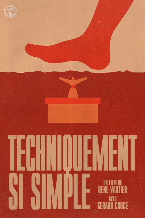 Poster Techniquement Si Simple 1971
