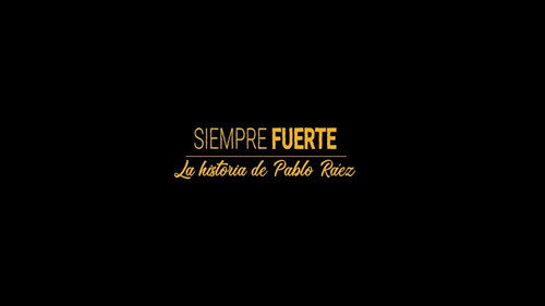 Siempre fuerte: la historia de Pablo Ráez Backdrop Blur