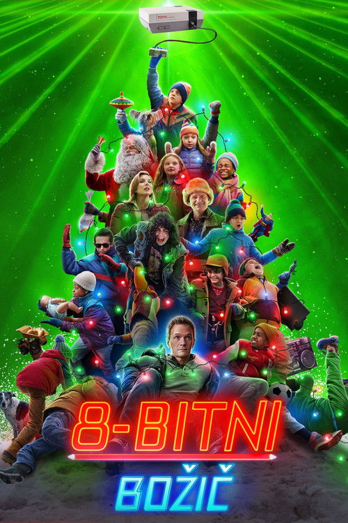 8-Bit Christmas poster