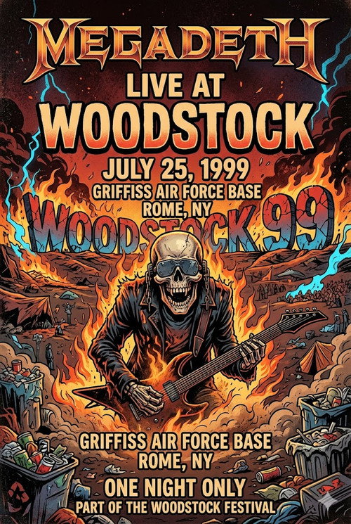 Megadeth: Woodstock '99