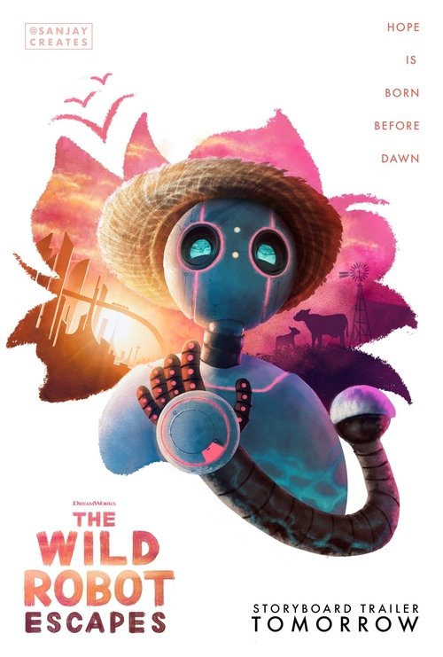 The Wild Robot Escapes poster