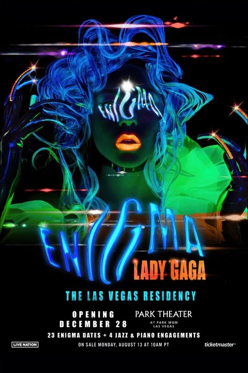 Lady Gaga: Enigma - Live in Miami on Super Saturday Night poster