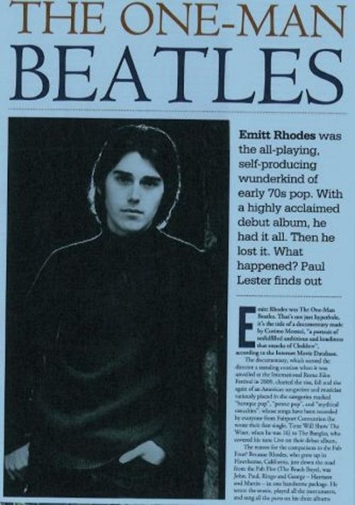 The One Man Beatles movie poster player
