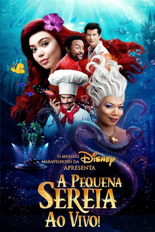 Poster do filme A Pequena Sereia Ao Vivo