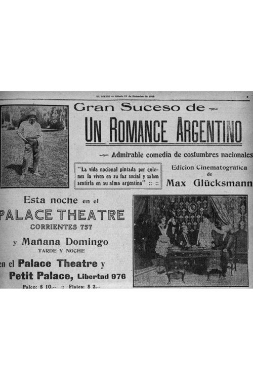 Un romance argentino posteri