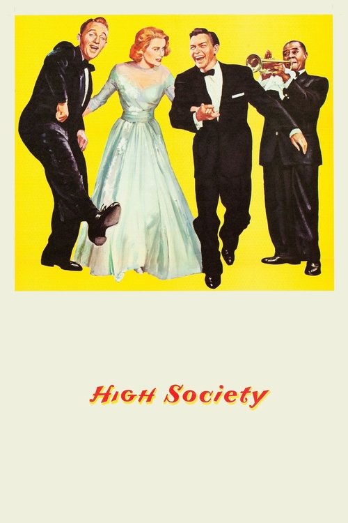 Grootschalige poster van High Society