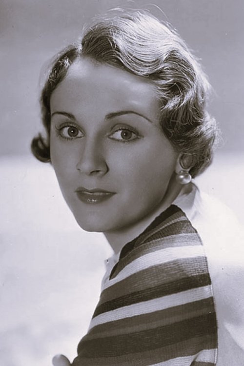 Foto de Benita Hume interpretando a Miss Cordelia Channing en La alegre mentira