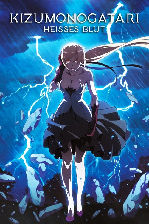 Poster do filme Kizumonogatari II - Sangue Quente