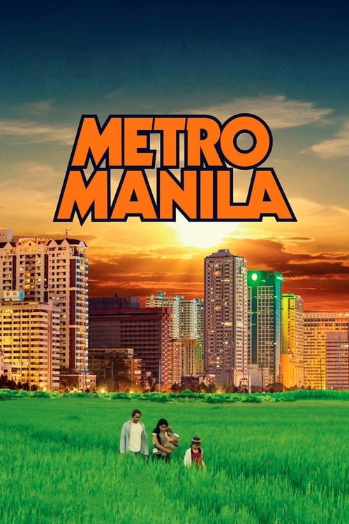 Grootschalige poster van Metro Manila