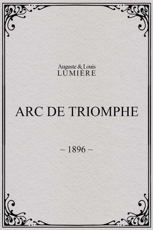 Poster Arc de Triomphe 1896