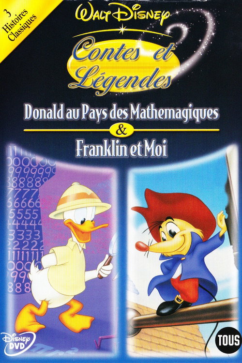 Affiche de Contes et légendes, Volume 3 : Donald au Pays des Mathémagiques et autres contes...