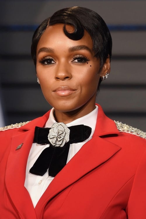 Grootschalige poster van Janelle Monae