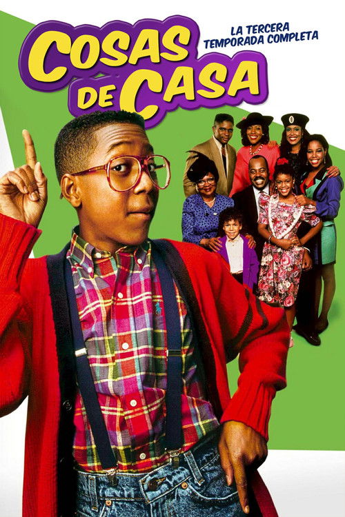 Póster de la temporada 3 de la serie Cosas de casa