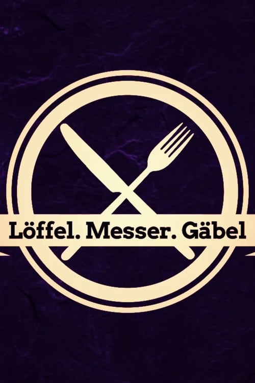Poster Löffel, Messer, Gäbel