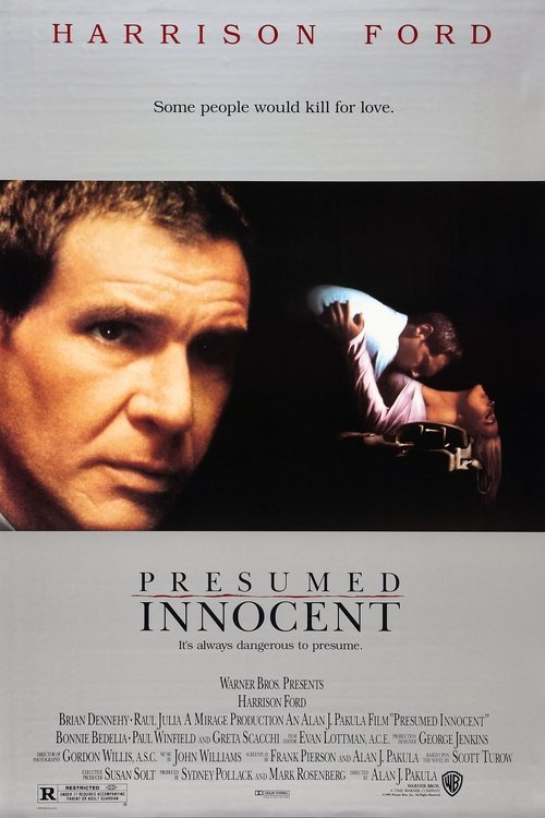 Grootschalige poster van Presumed Innocent