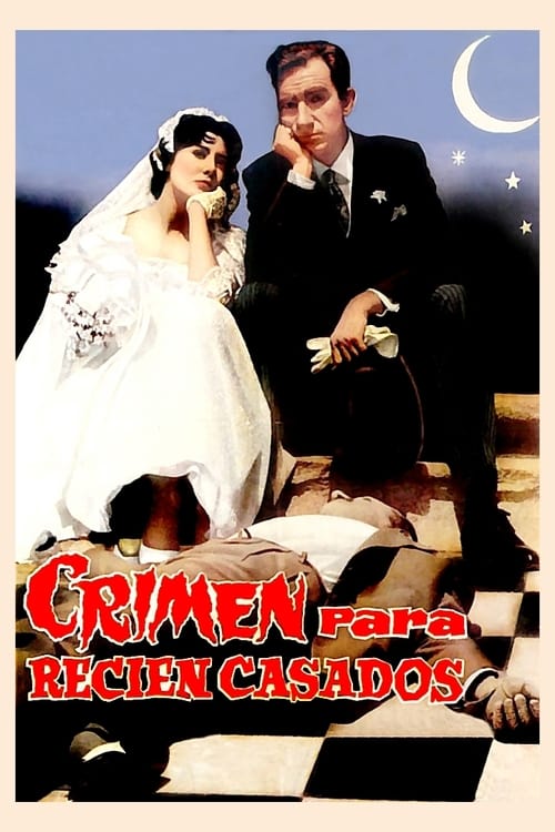Poster Crimen para recién casados 1960