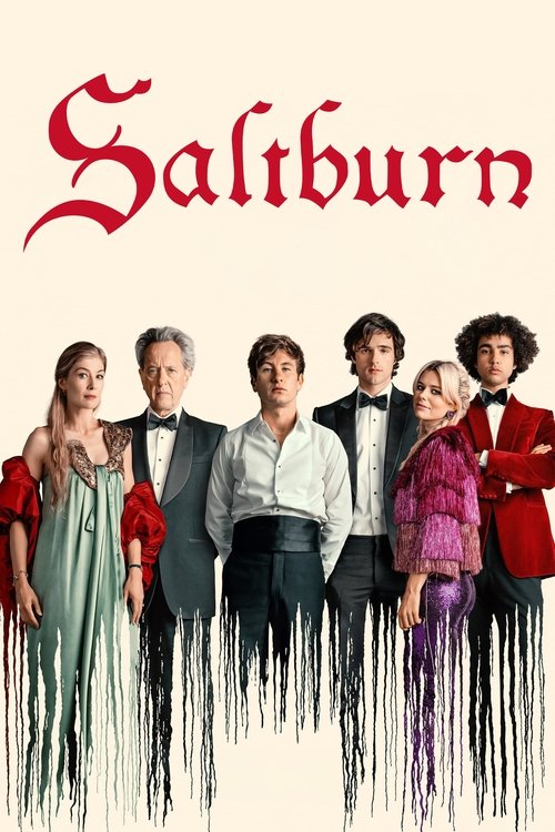 Grootschalige poster van Saltburn