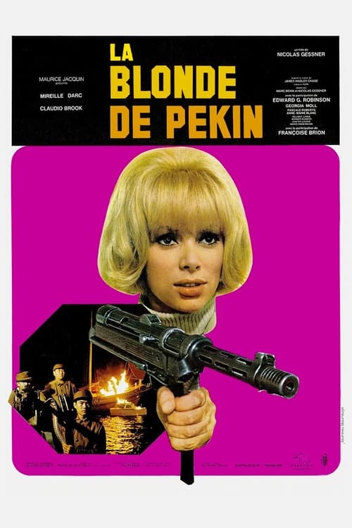 La Blonde de Pékin (1967) poster