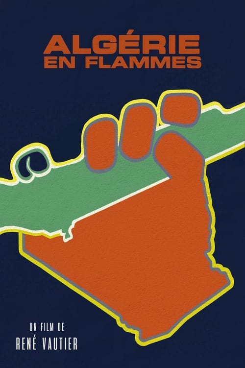 Poster Algérie en flammes 1958