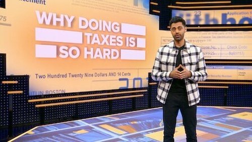 Escena del episodio 8 de la temporada 6 de la serie Patriot Act with Hasan Minhaj