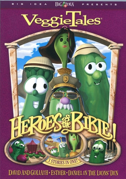 Poster VeggieTales: Heroes of the Bible: Lions Shepherds and Queens (Oh My!) 2002