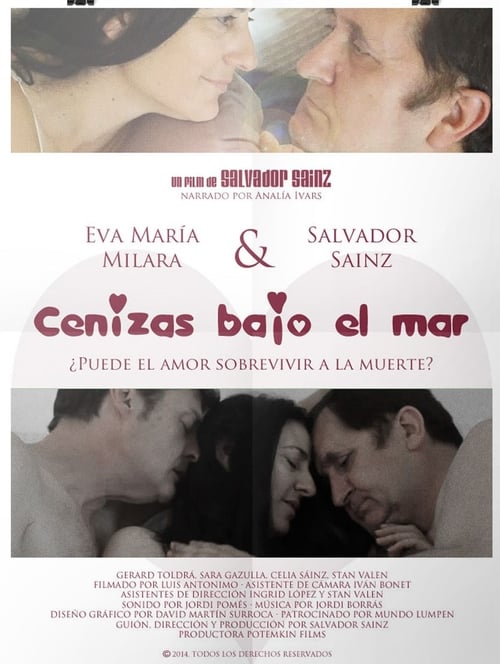 Poster Cenizas bajo el mar 2014