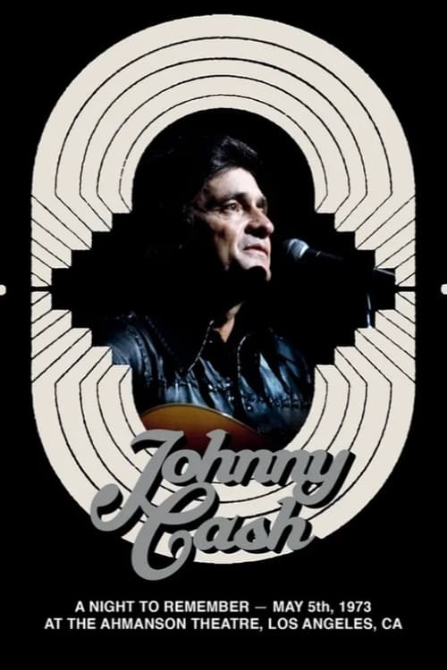 Poster Johnny Cash - A Night to Remember 1973 2020