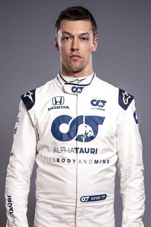 Grootschalige poster van Daniil Kvyat