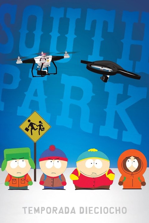 Ver temporada 18 de South Park Póster de la temporada 18 de la serie South Park