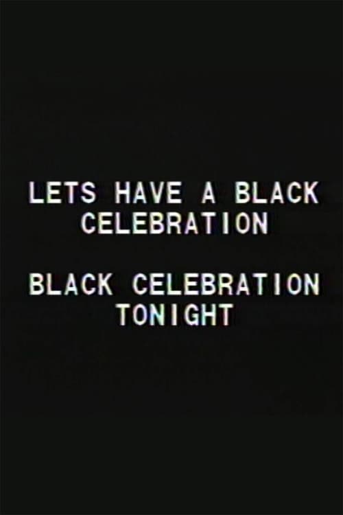 Poster Black Celebration 1988