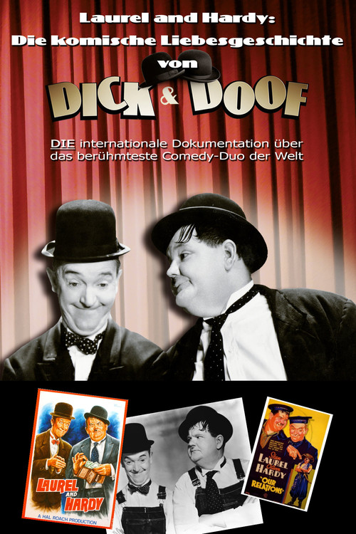 Cartell de Laurel & Hardy - Die komische Liebesgeschichte von Dick und Doof