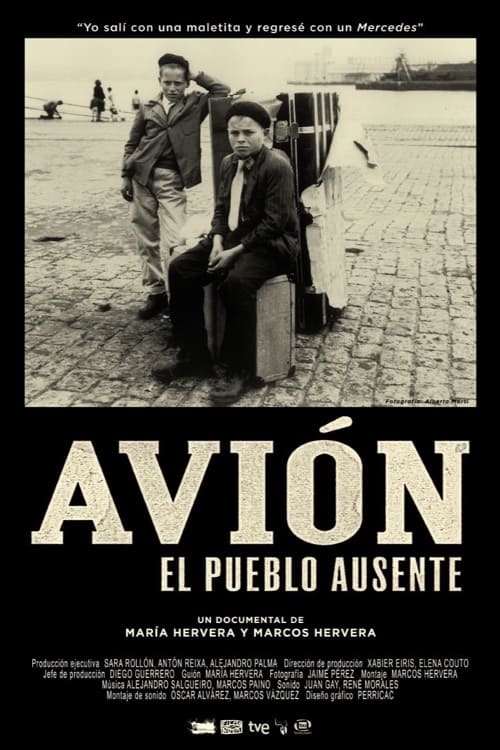 Poster Avión, el pueblo ausente 2012