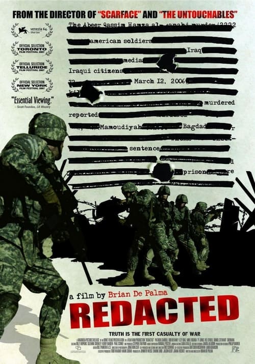 Redacted Movie Poster Image