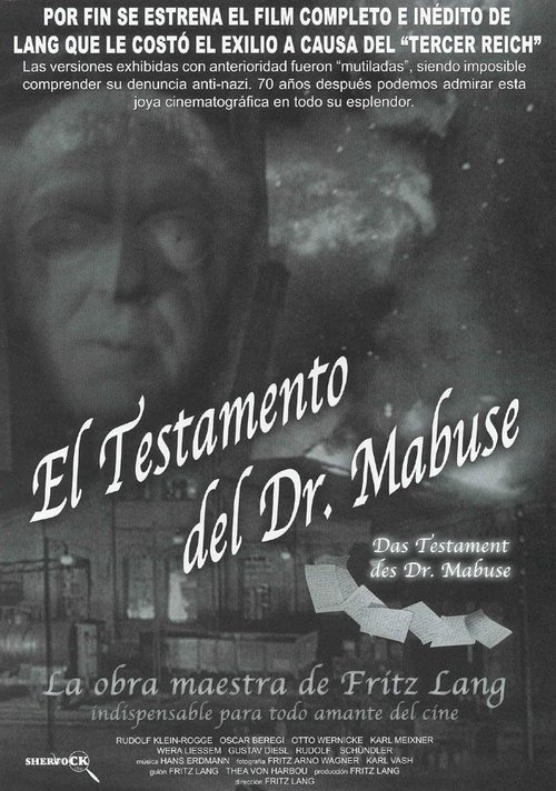 El testamento del Dr. Mabuse 1933